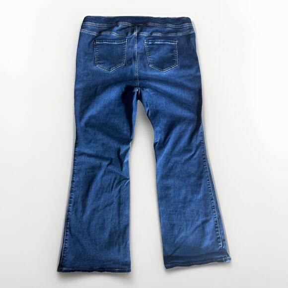 Torrid Lean Jean Slim Boot Super Soft Pull-On Jeans Blue Size 28 - Picture 3 of 8